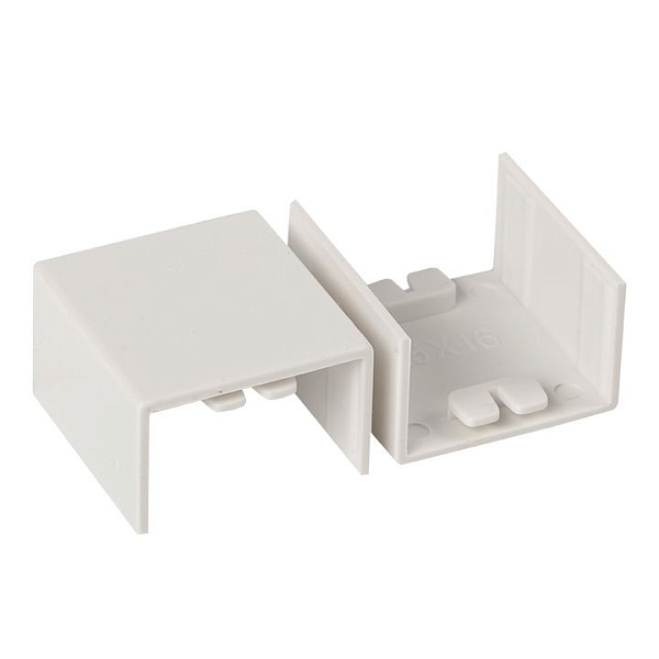 Соединитель (25x16) (4 шт) белый EKF-Plast 