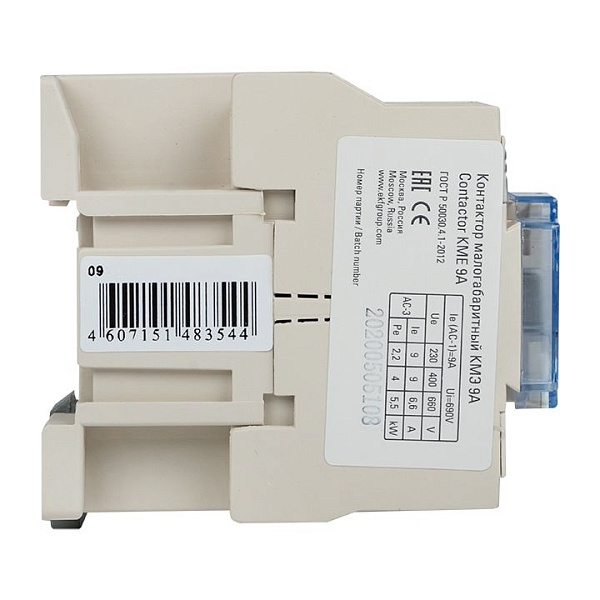 Контактор КМЭ-1 9А 1NO 230В AC EKF