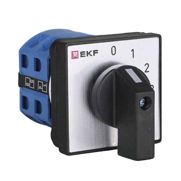 Переключатель кулачковый ПК-1-121 25А 1P «0-1-2-3» IP65 EKF