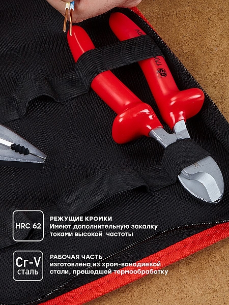 Набор диэлектрического инструмента НИИ-02 EKF Master 