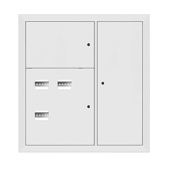 Щит этажный 3 кв. RAL9003 (1000x950x150) EKF PROxima