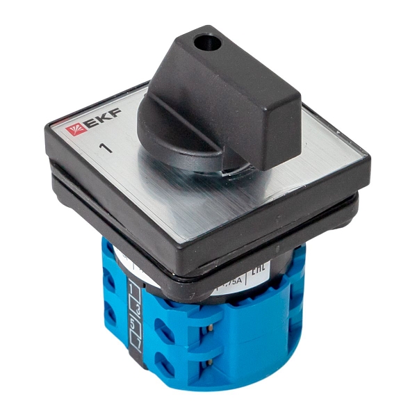 Переключатель кулачковый ПК-1-42 10А 2P «1-0-2» IP65 EKF