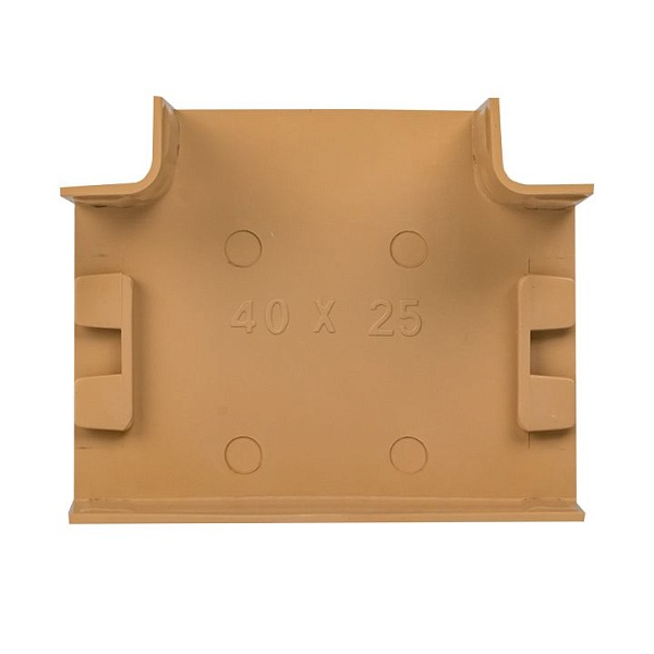 Угол T-образный (40x25) (4 шт) светлое дерево EKF-Plast 