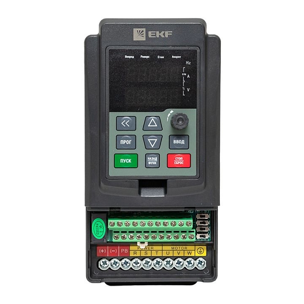 Преобразователь частоты 0,75/1,5кВт 1x230В VECTOR-100 EKF PROxima
