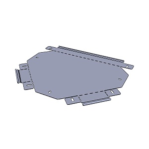 Ответвитель Т-образный 50x100 мм (плоский) EKF