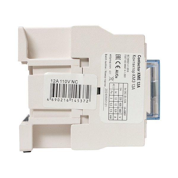 Контактор КМЭ-1 12А 1NC 110В AC EKF
