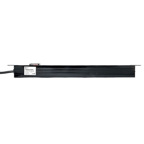 Блок розеток PDU TERACOM PRO 19" 1U 16А/250В 8 розеток Schuko с выключателем шнур питания длиной 2 метра сечение 3x1,5 мм2 вилка Schuko корпус пластик черный