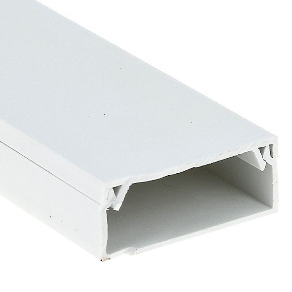 Канал кабельный (100x60) (8 м) белый EKF-Plast