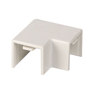 Поворот 90 гр. (16x16) (4 шт) белый EKF-Plast 
