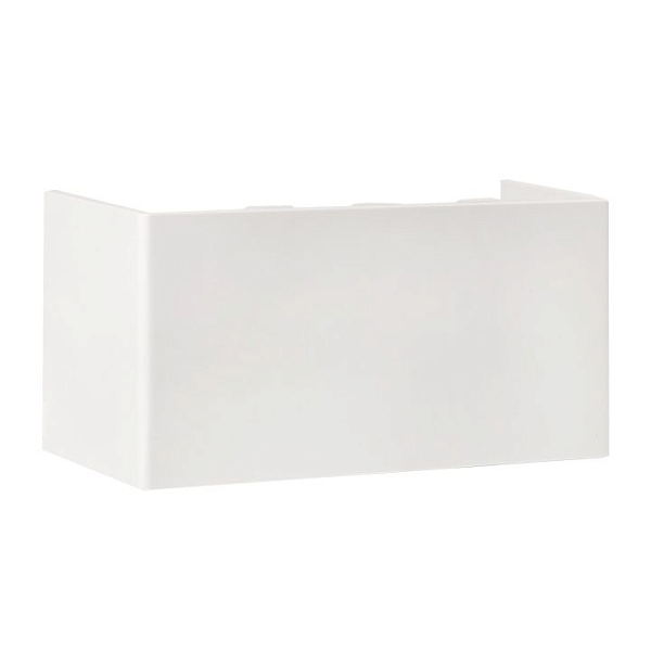 Соединитель (100x40) (2 шт) белый EKF-Plast 