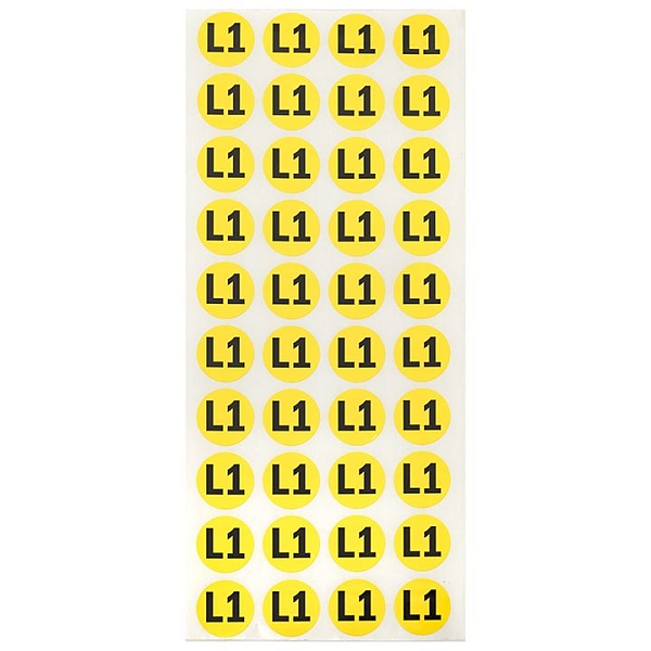 Наклейка "L1" d=20 EKF PROxima