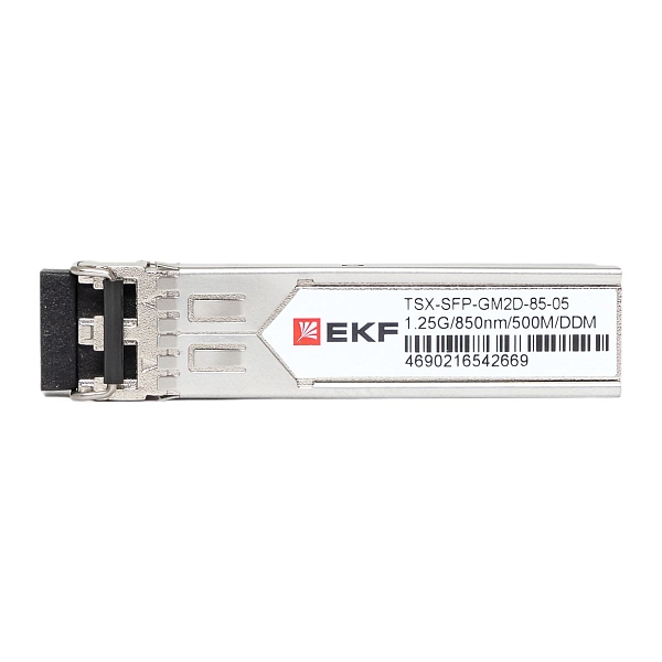 SFP модуль 1,25 Гбит двойное многомодовое оптоволокно 850нм дальность 500м TSX EKF