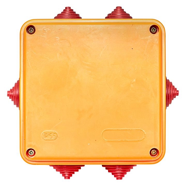 Коробка огнестойкая E90 100x100x50мм, с клеммником 6 полюсов 1,5-10 мм2 IP55 EKF
