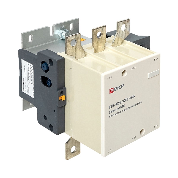 Контактор КТЭ-1 225А 1NO 400В AC EKF