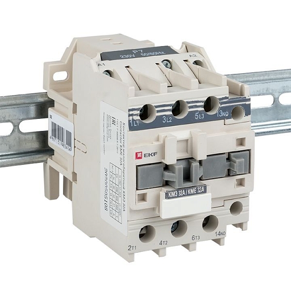 Контактор КМЭ-2 32А 1NO 400В AC EKF