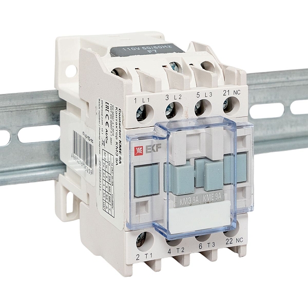 Контактор КМЭ-1 9А 1NC 110В AC EKF