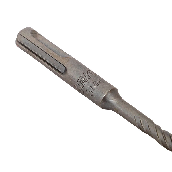 Бур по бетону SDS-plus 6x160 мм (2 резца)(4S спираль)EKF Master