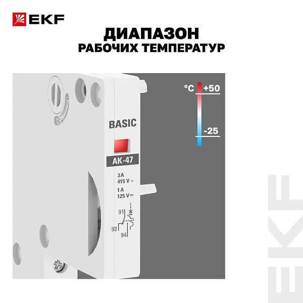 Аварийный контакт АК-47 Basic