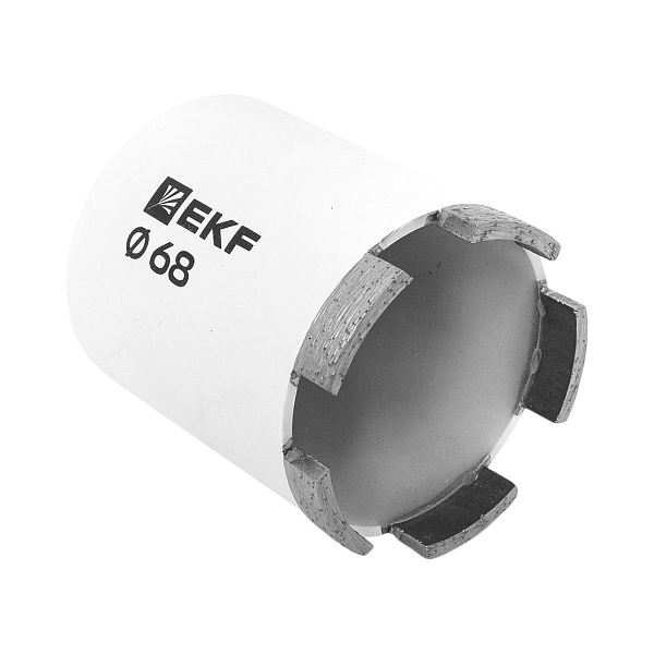 Коронка алмазная DCH-68 (верхнее пылеудаление) Laser M16 SDS-Plus EXPERT EKF