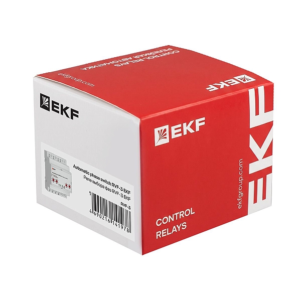 Реле выбора фаз RVF-3 EKF