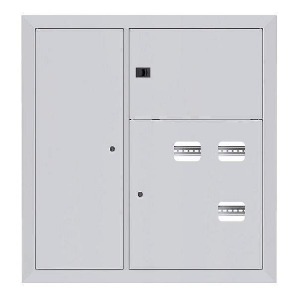 Щит этажный 3 кв. со слаботочным отсеком слева (1000x950x150) EKF Basic