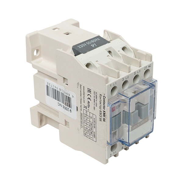 Контактор КМЭ-1 9А 1NC 230В AC EKF
