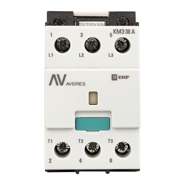 Контактор КМЭ 38А 400В АС EKF AVERES