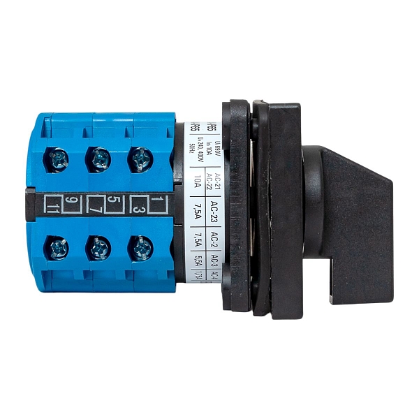 Переключатель кулачковый ПК-1-53 10А 3P «1-2» IP65 EKF
