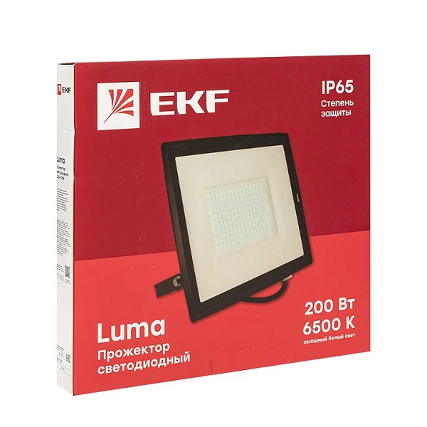 Прожектор светодиодный СДО-3008 200Вт 6500К IP65 LUMA EKF