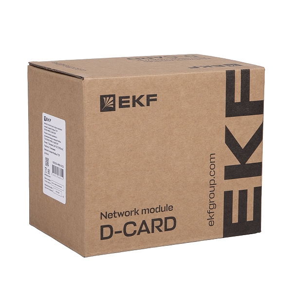 Модуль сетевой удалённого расширения ввода и вывода Modbus TCP GR200-MBS D-CARD EKF