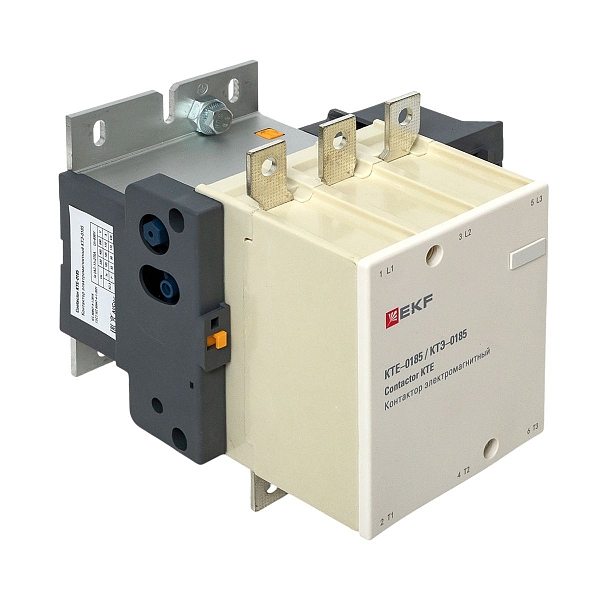 Контактор КТЭ-1 185А 1NO 400В AC EKF