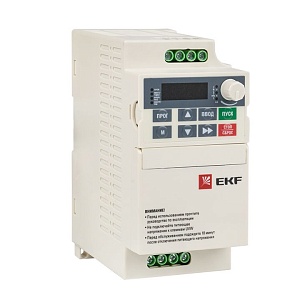 Преобразователь частоты 1,5 кВт 1x230В VECTOR-80 EKF Basic