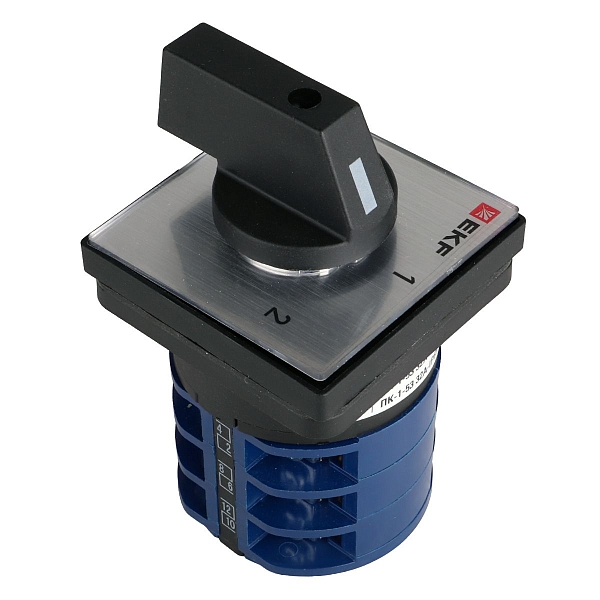 Переключатель кулачковый ПК-1-53 32А 3P «1-2» IP65 EKF