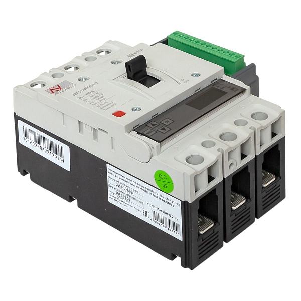 Выключатель автоматический в литом корпусе AV-POWER-1/3 160А 100кА ETU6.2 EKF