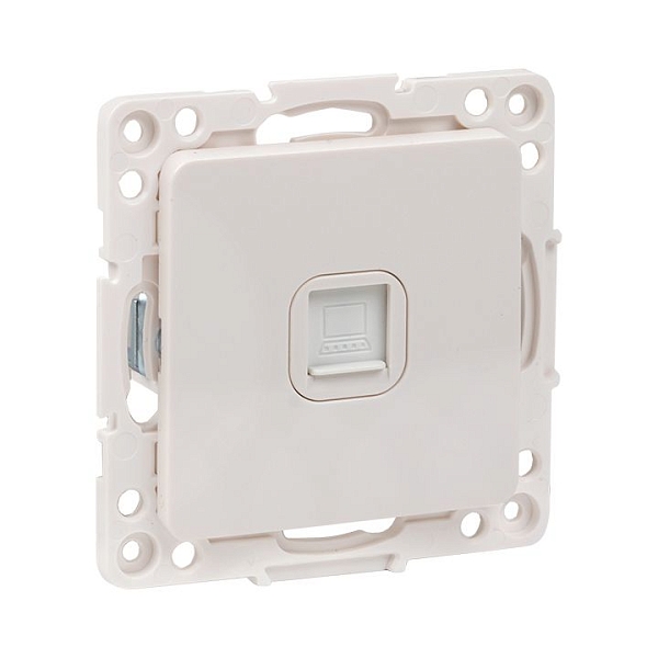 Стокгольм Механизм Розетки RJ-45 1-местной белый EKF