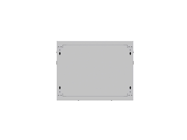 Шкаф настенный 19" TERACOM PRO 6U 600x450 мм дверь стеклянная с замком-ручкой серый
