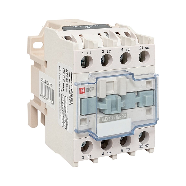 Контактор КМЭ-2 25А 1NC 400В AC EKF