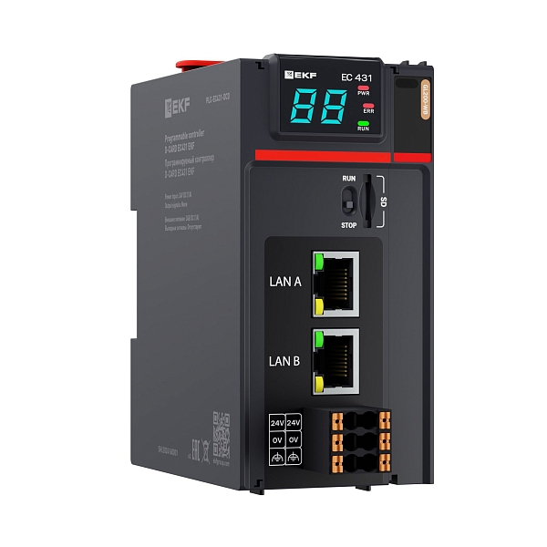 Программируемый логический контроллер (ПЛК) EC431 D-CARD EKF