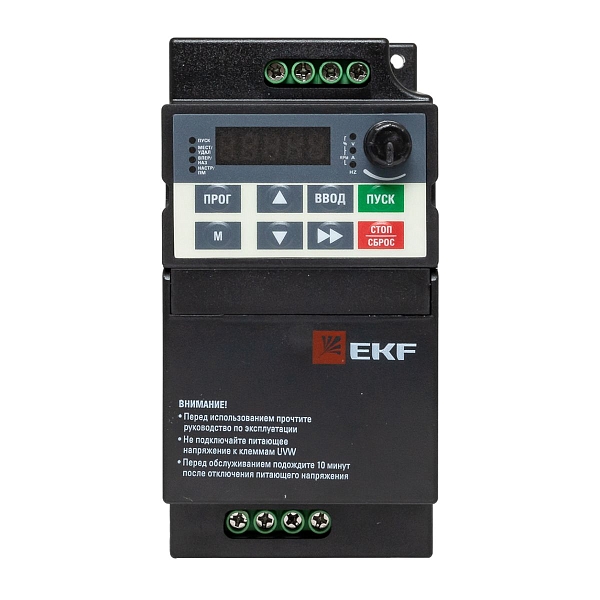 Преобразователь частоты 0,75 кВт 1x230В VECTOR-80 EKF Basic