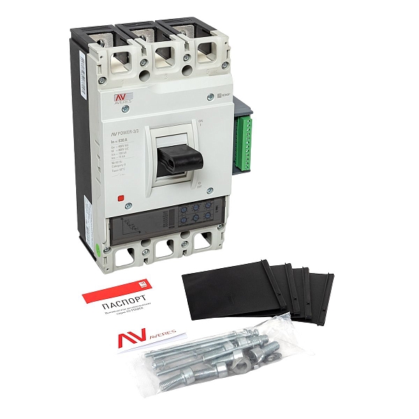 Выключатель автоматический в литом корпусе AV-POWER-3/3 630А 100кА ETU2.2 EKF