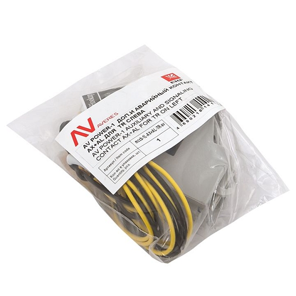 Совмещенный вспомогательный и сигнальный контакт (AX+AL) для AV POWER-1 TR левый EKF