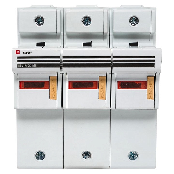 Предохранитель-разъединитель PR 22x58 3P EKF