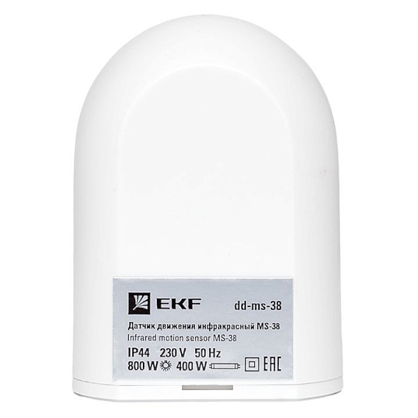 ИК датчик движения наст. 800Вт 180 град до 12м IP44 MS-38 EKF PROxima