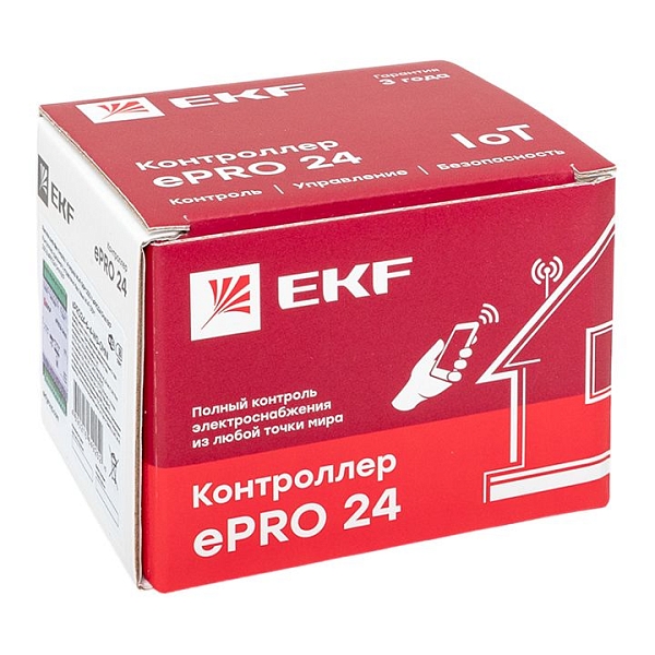 Контроллер удаленного управления 6вх/4вых Wi-Fi GSM 230 В ePRO24 Omni EKF