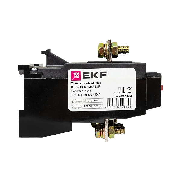 Реле тепловое РТЭ-4390 90-120А EKF