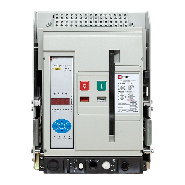 Выключатель воздушный автоматический ВА-450 1600/1250А 3P 55кА выкатной EKF