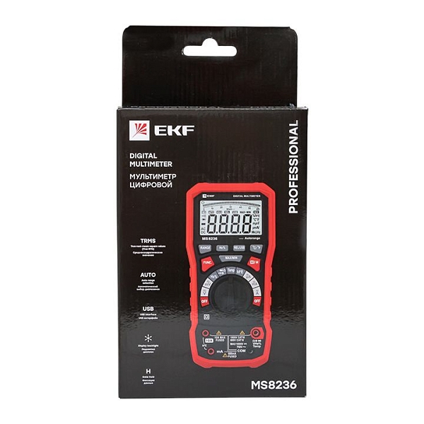 Мультиметр цифровой MS8236 EKF Professional