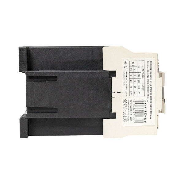 Контактор КМЭп-1 12А 1NC 220В DC EKF