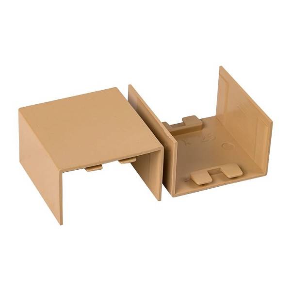 Соединитель (40x25) (4 шт) светлое дерево EKF-Plast 
