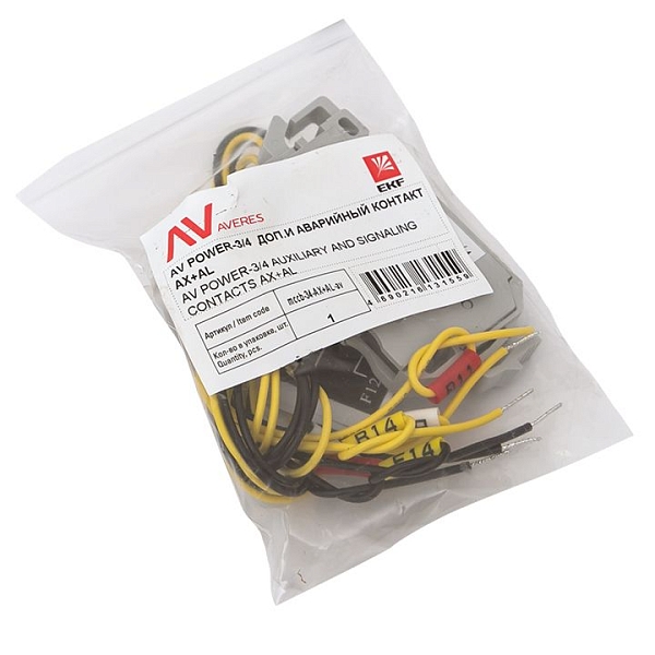 Совмещенный вспомогательный и сигнальный контакт (AX+AL) для AV POWER-3/4 ETU/TR левый EKF